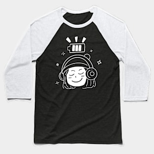 Music Full Energy Baseball T-Shirt